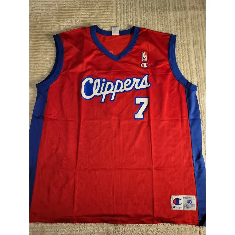Champion Lamar Odom Los Angeles Clippers Jersey Basketball Mens XL 48 adult - Picture 2 of 8
